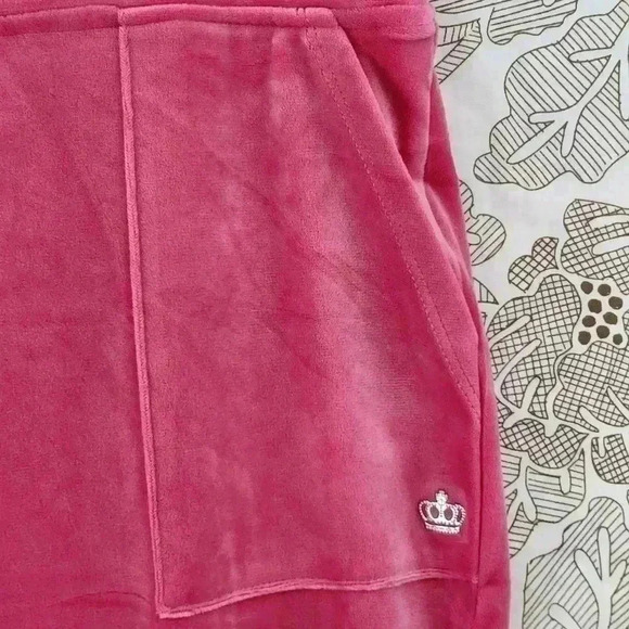 NWT Juicy Couture Velvet Women's Pants L Pink - Picture 3 of 8